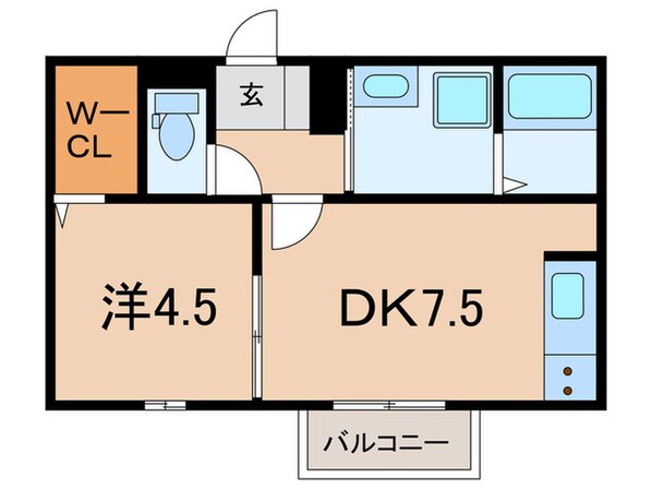 プランド－ルＤＡＩの物件間取画像